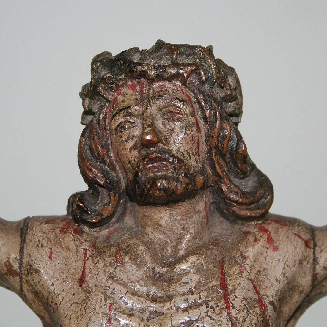 18th Century, Italian Carved Wooden Christ 6