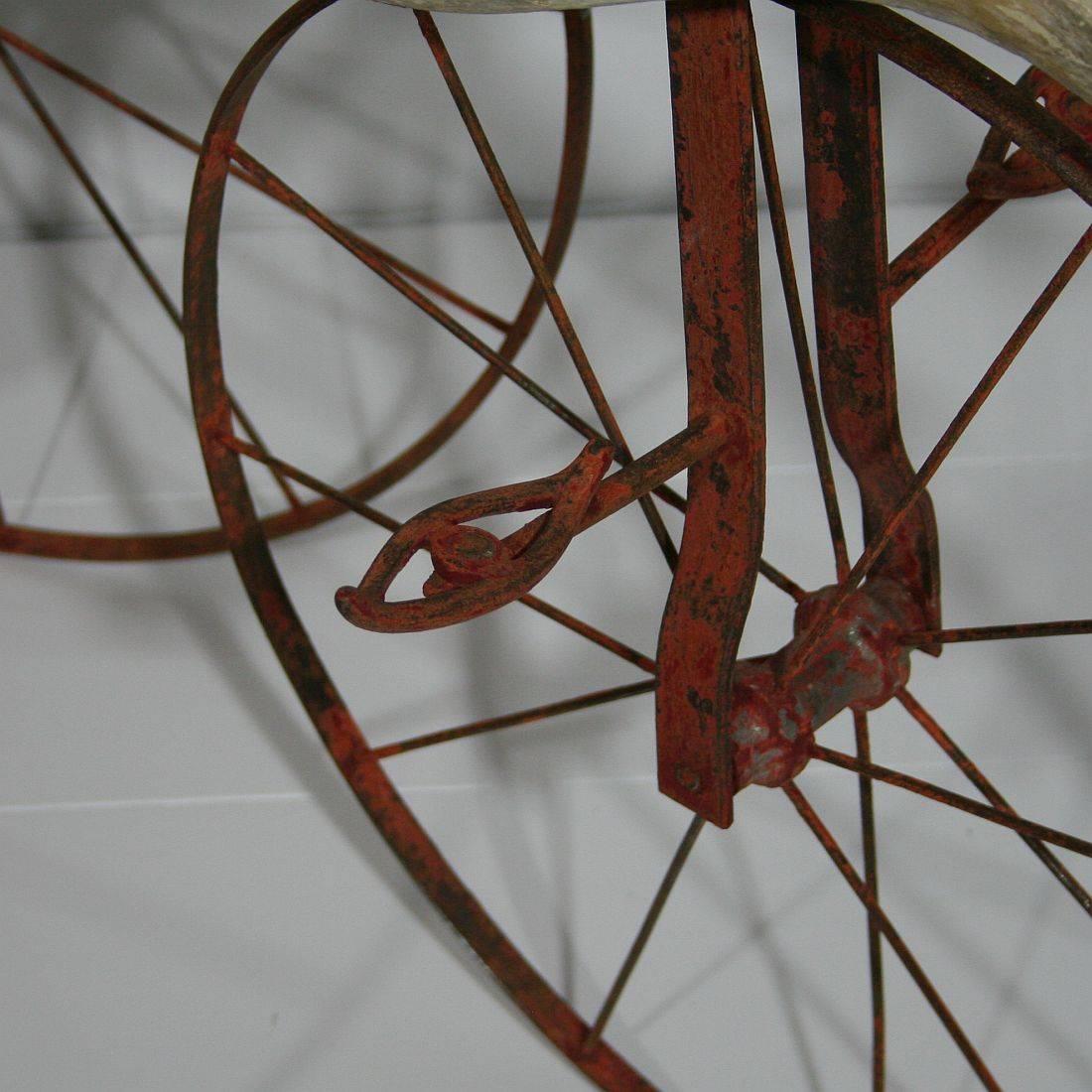 Late 19th Century French Tricycle Horse 5