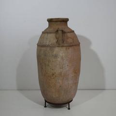 Large 19th Century Moroccan Terracotta Oil Jar