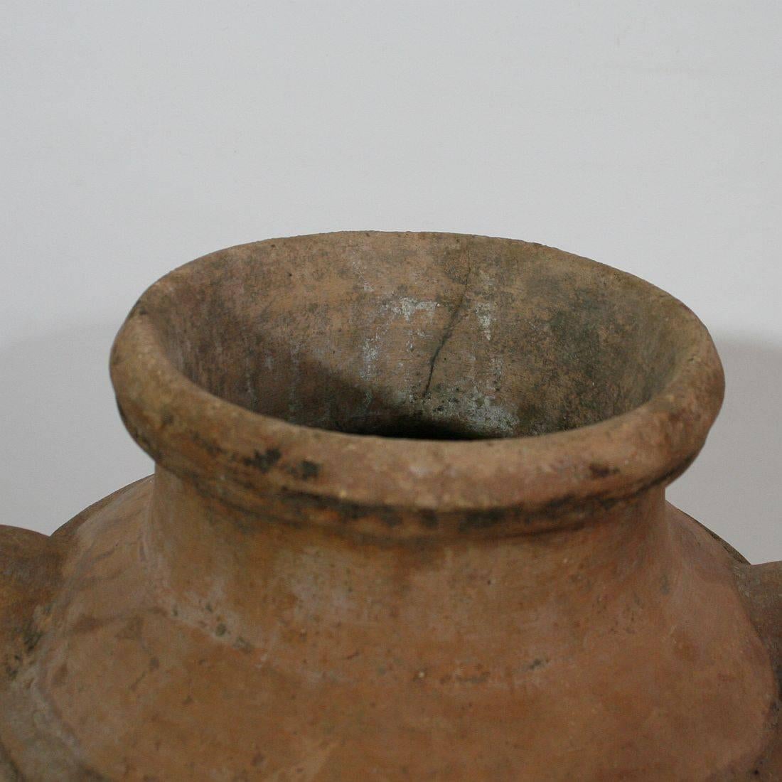 Large 19th Century Moroccan Terracotta Oil Jar 3