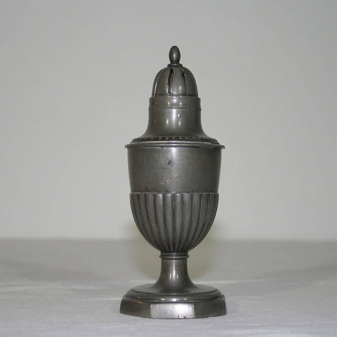 Unique Collection of 19th Century Dutch Pewter Sugar Casters 2