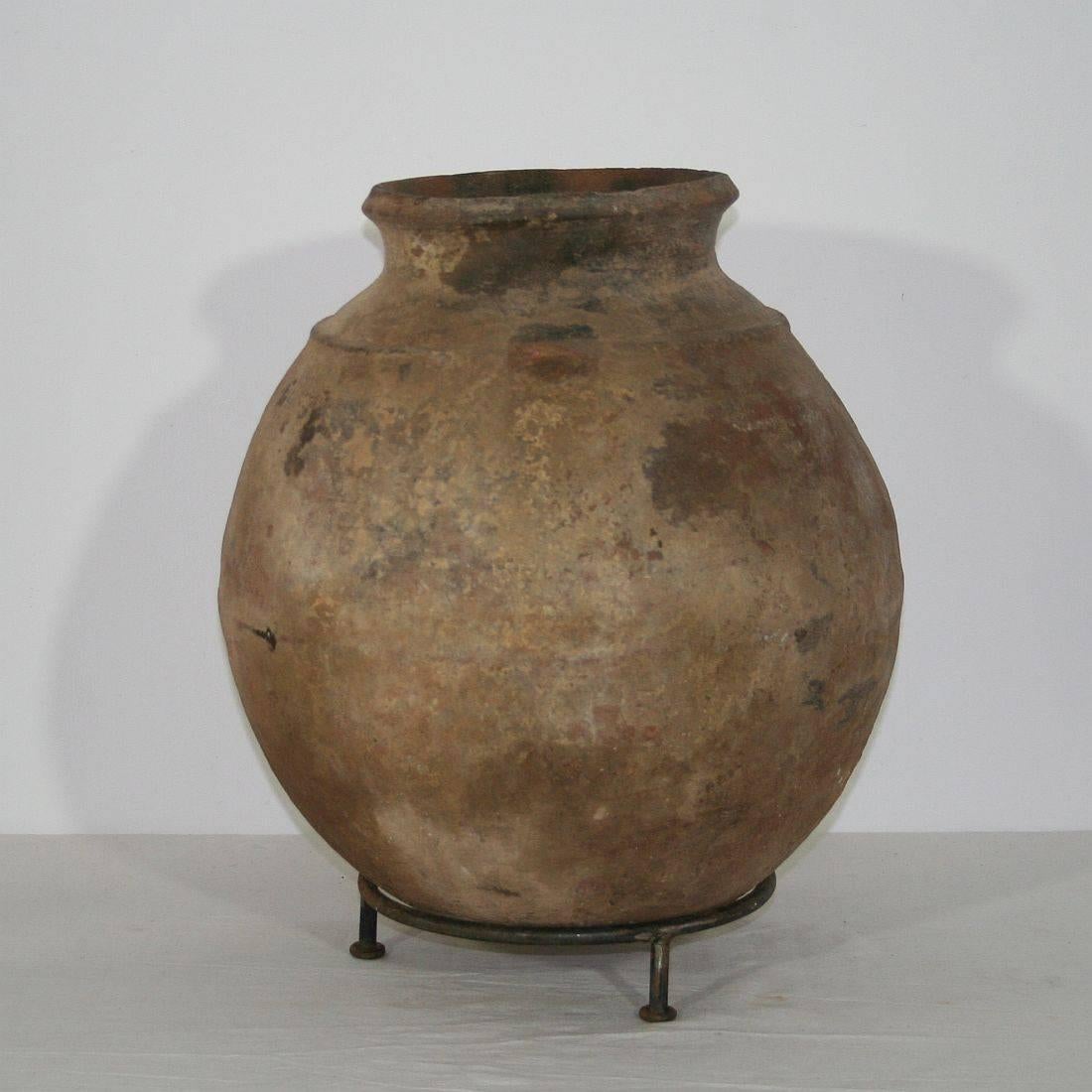 Great piece of pottery from Morocco, once used for storage.
Morocco, circa 1850
Weathered.
