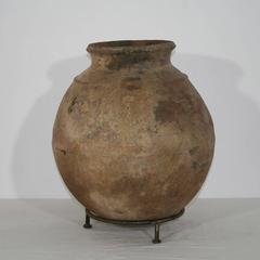 19th Century Moroccan Terracotta Storage Pot, Jar
