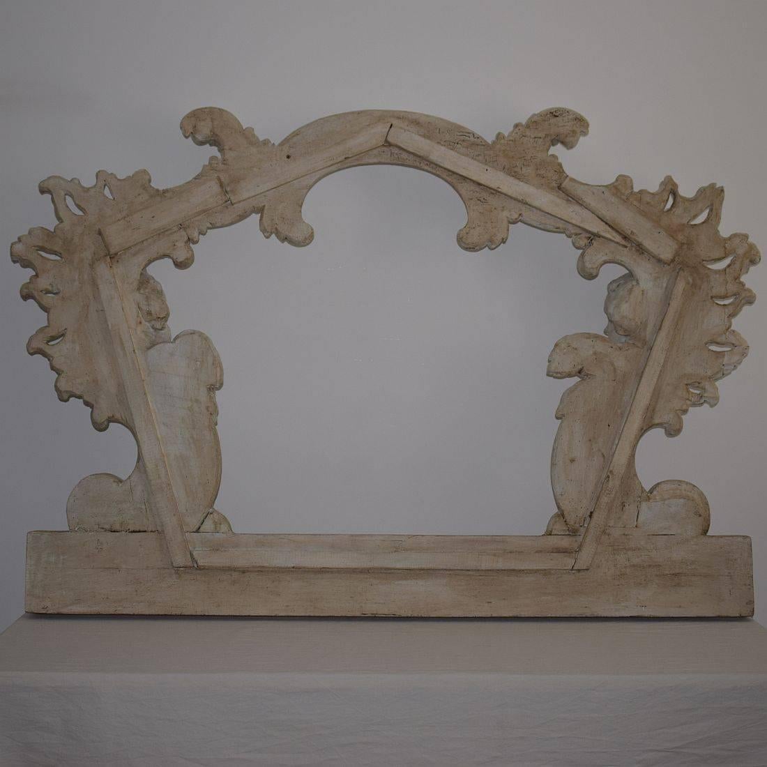 Large 18th Century Italian Woodcarved Altar, Church Ornament 3