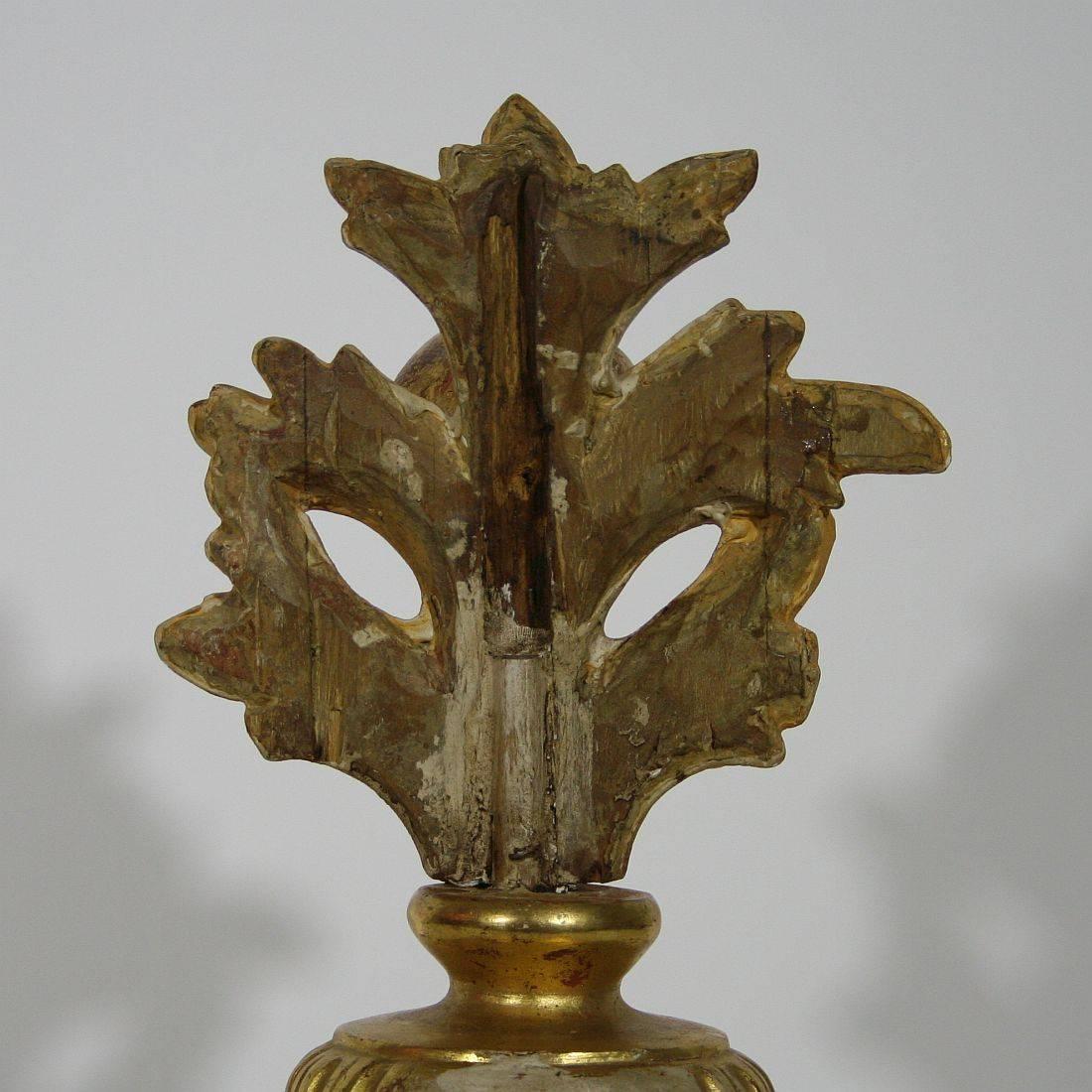 18th Century Italian Giltwood Baroque Ornament 4