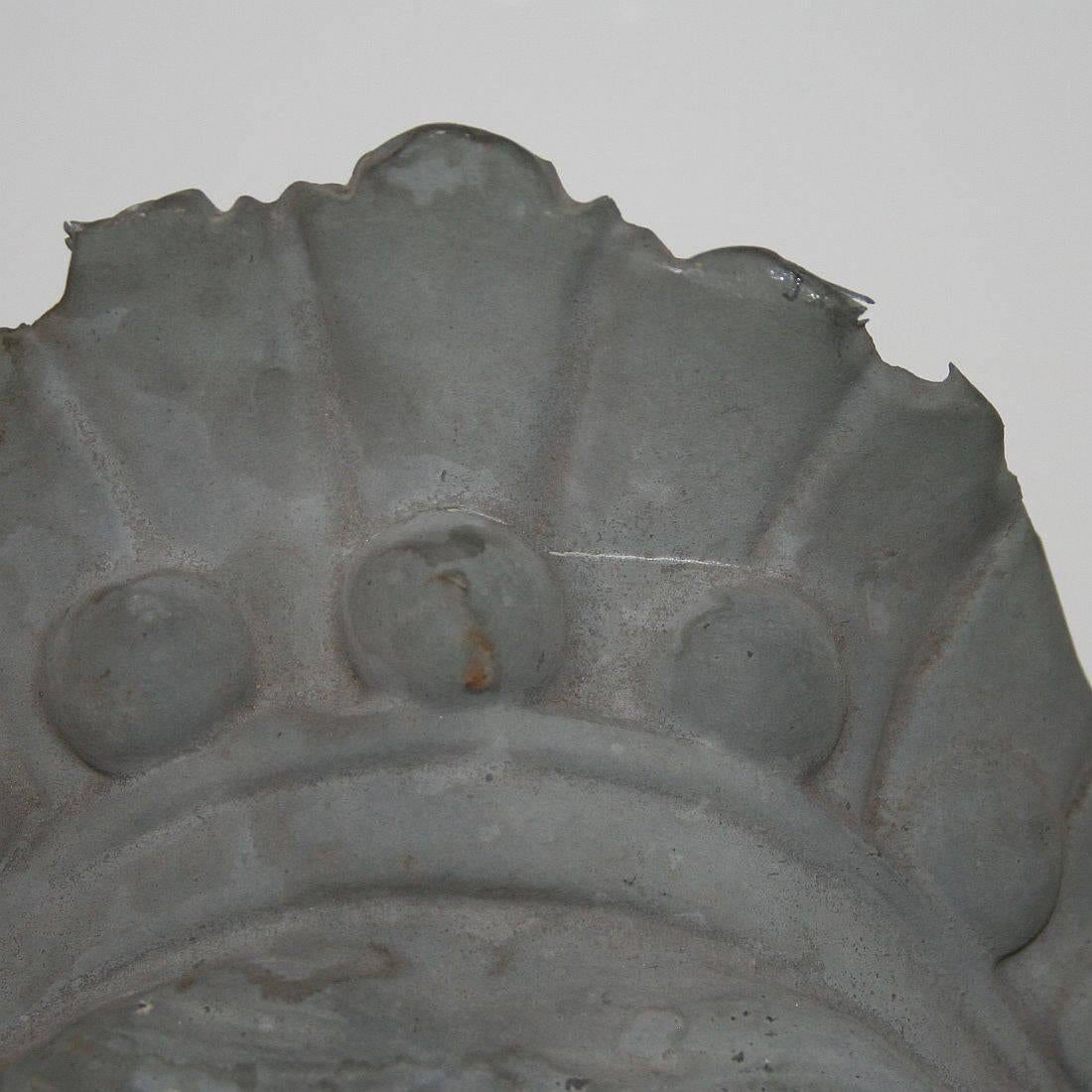 French 19th Century, Zinc Head Ornament 4