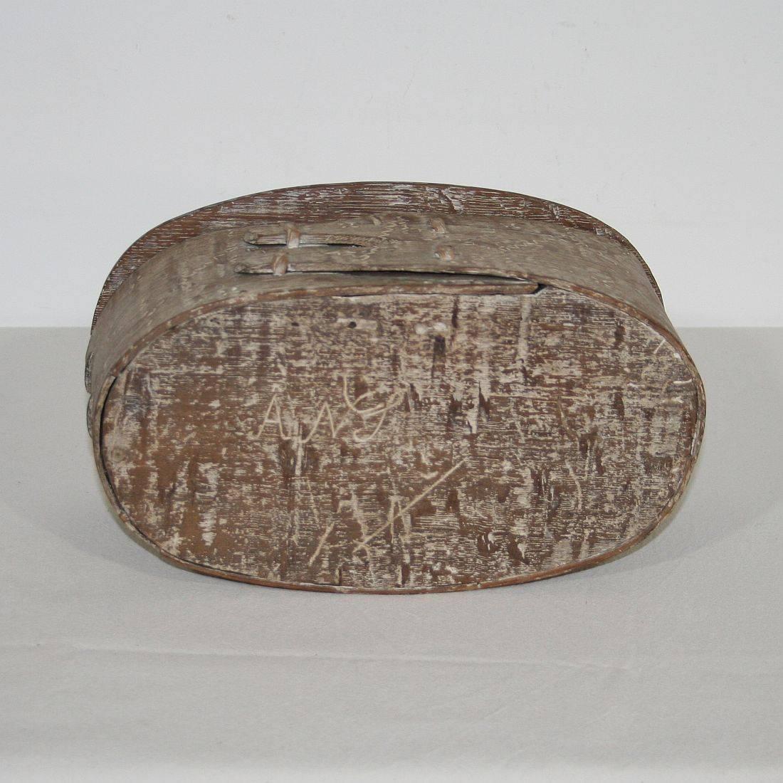 18th Century and Earlier 18th Century Swedish Bentwood Box
