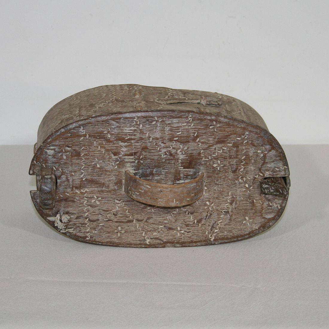 Wood 18th Century Swedish Bentwood Box