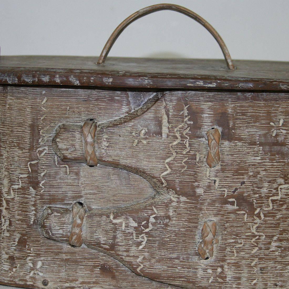 18th Century Swedish Bentwood Box 2