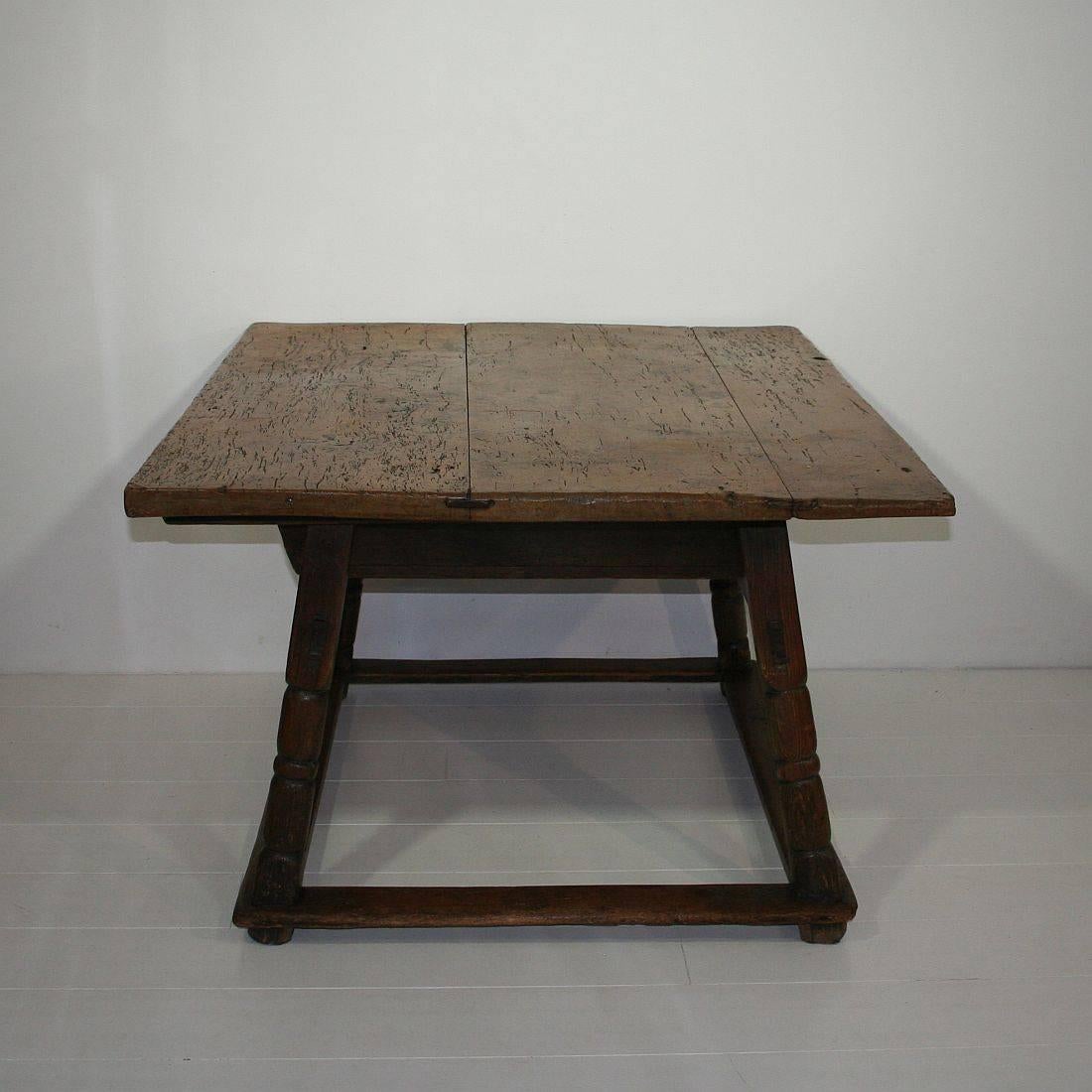 Wood 18th Century Austrian Payment Table