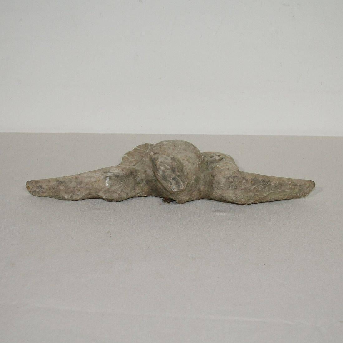 18th Century Italian Carved Marble Bird 2