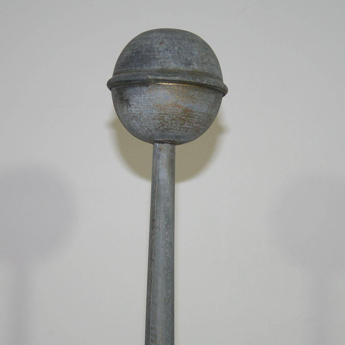 French 19th Century Zinc Roof Finial 4