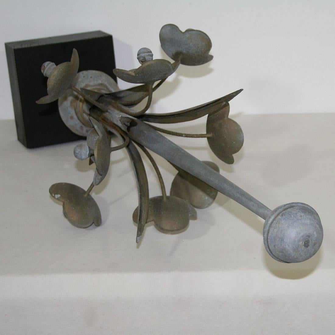 French 19th Century Zinc Roof Finial 5