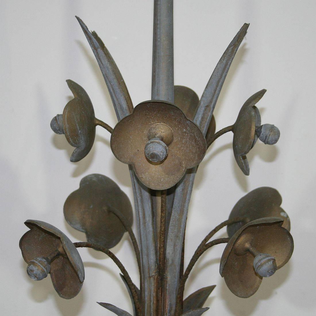 French 19th Century Zinc Roof Finial 1