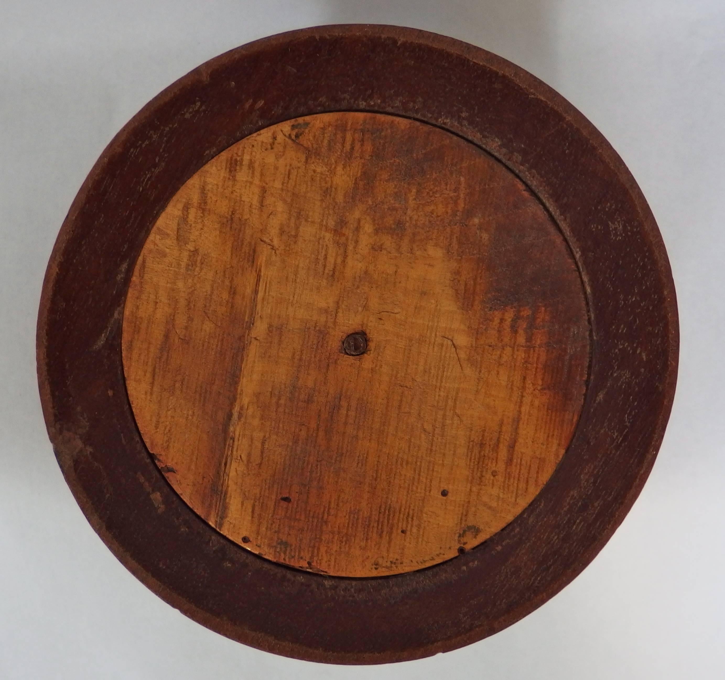 Dutch Treen Tobacco Jar In Good Condition In Schoten, BE