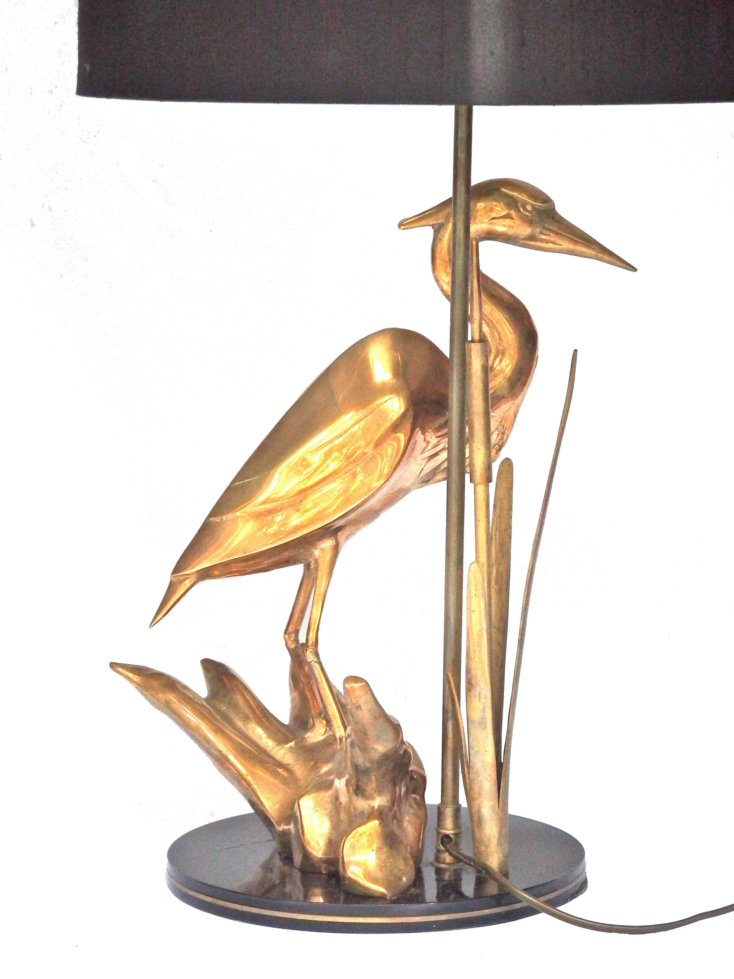 heron lamp