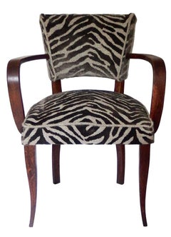 Six Art Deco Bridge Chairs