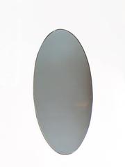 Large Pair Italian Oval Mirrors