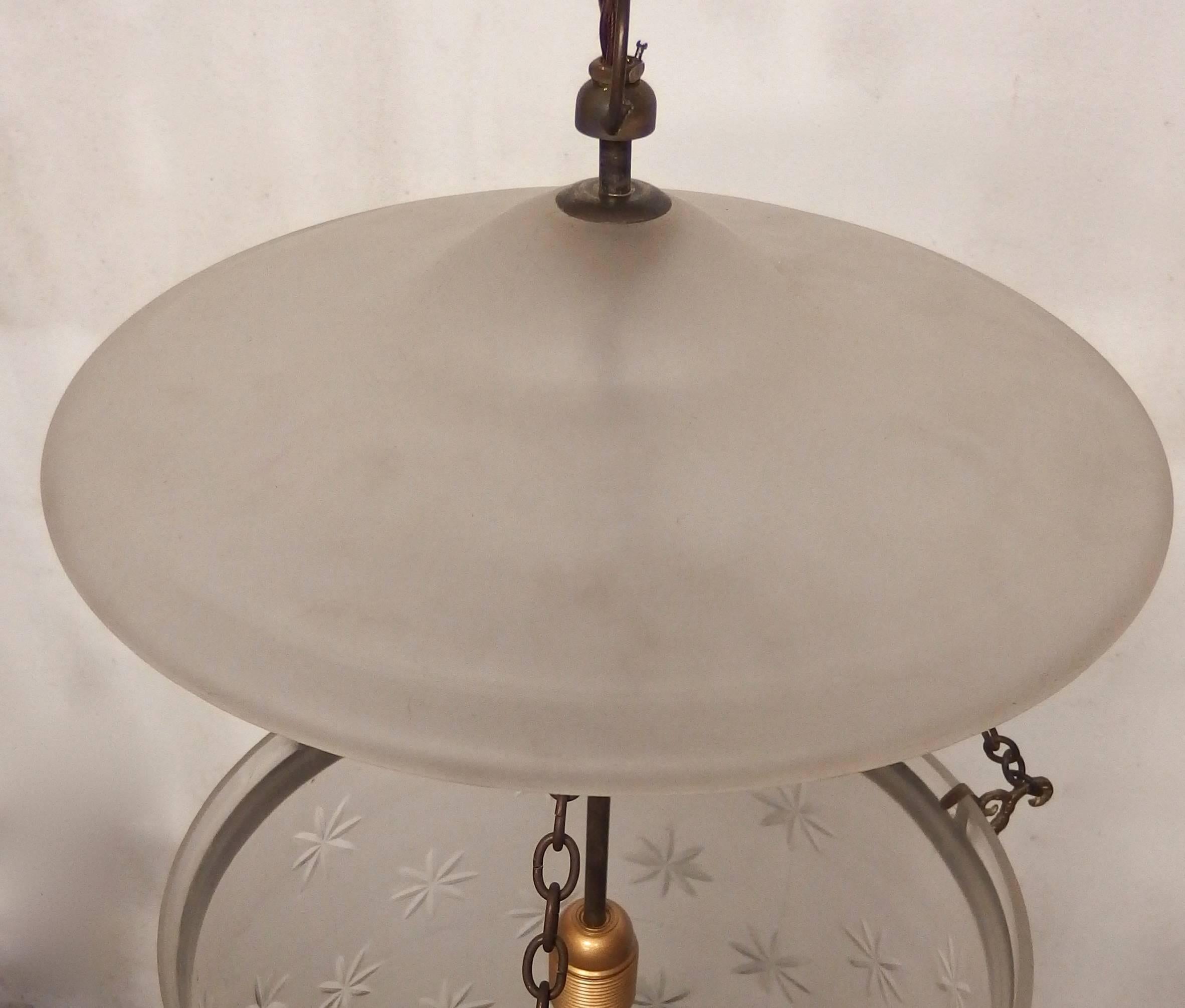 French Bell Lantern Extra Large For Sale