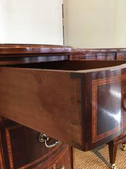 Edwardian Mahogany Kidney Shaped Desk