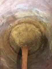 19th Century Copper Log Bin