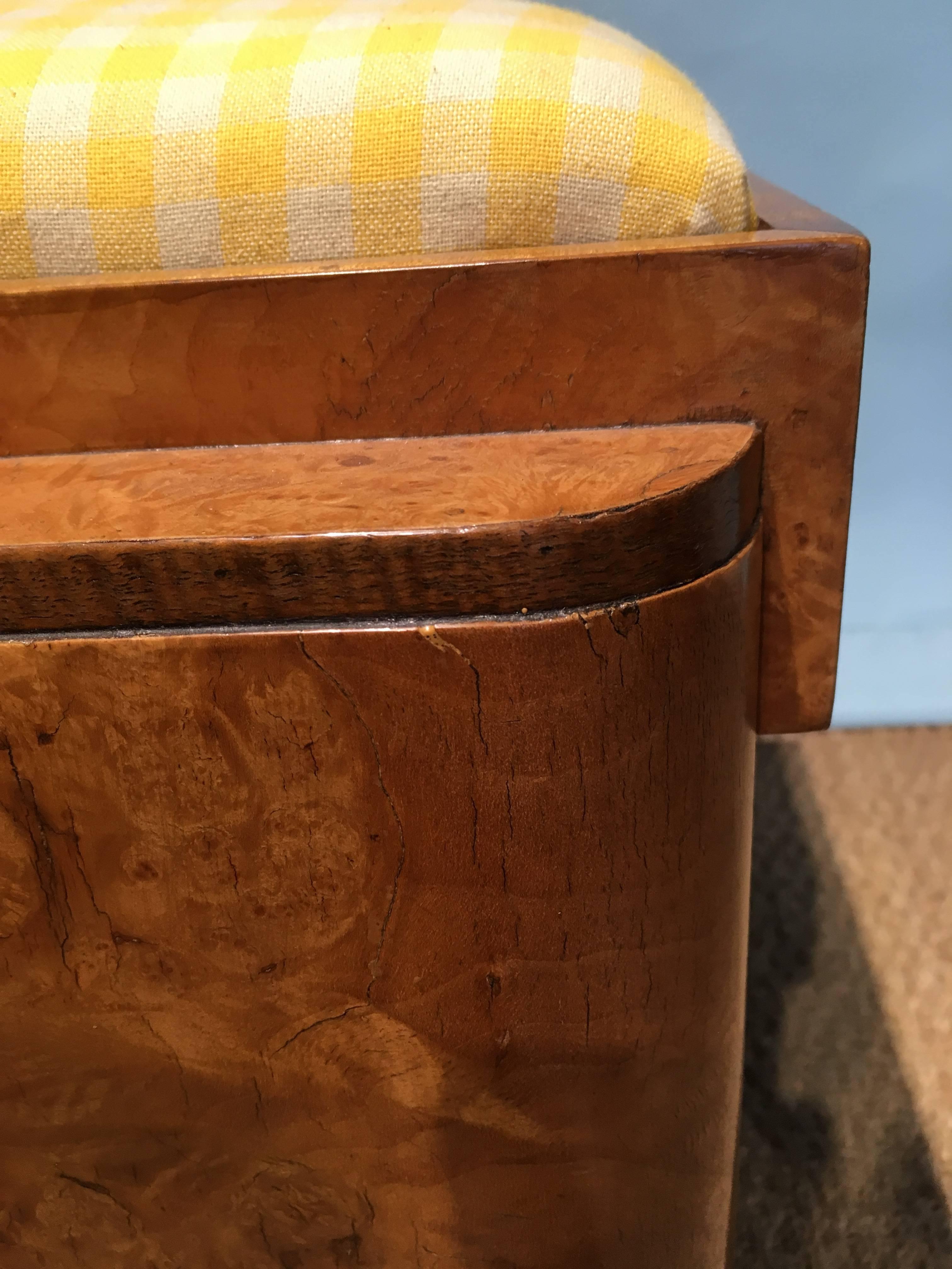 Art Deco Dressing Table Stool For Sale 1