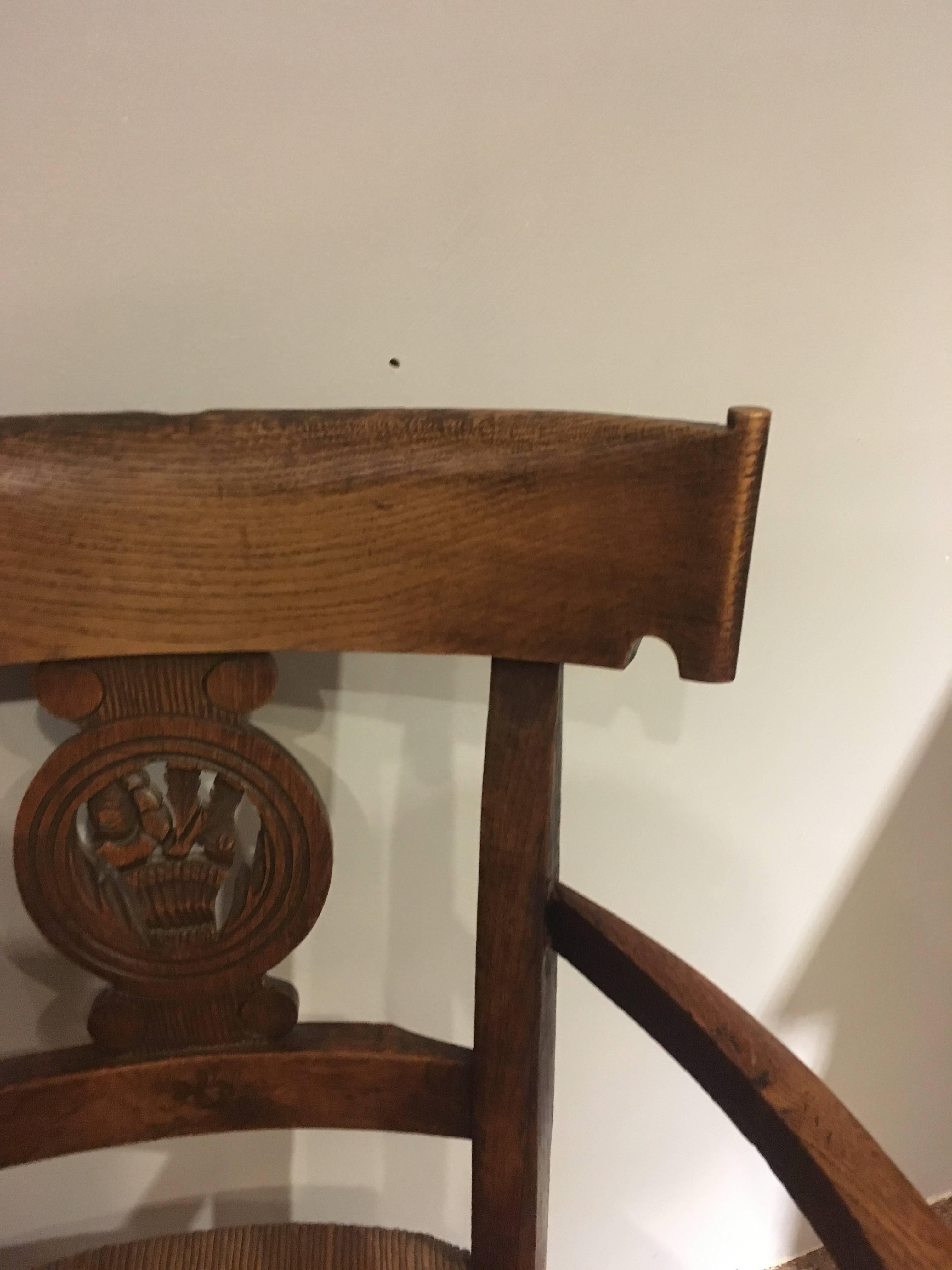 Early 20th Century Carver Chairs