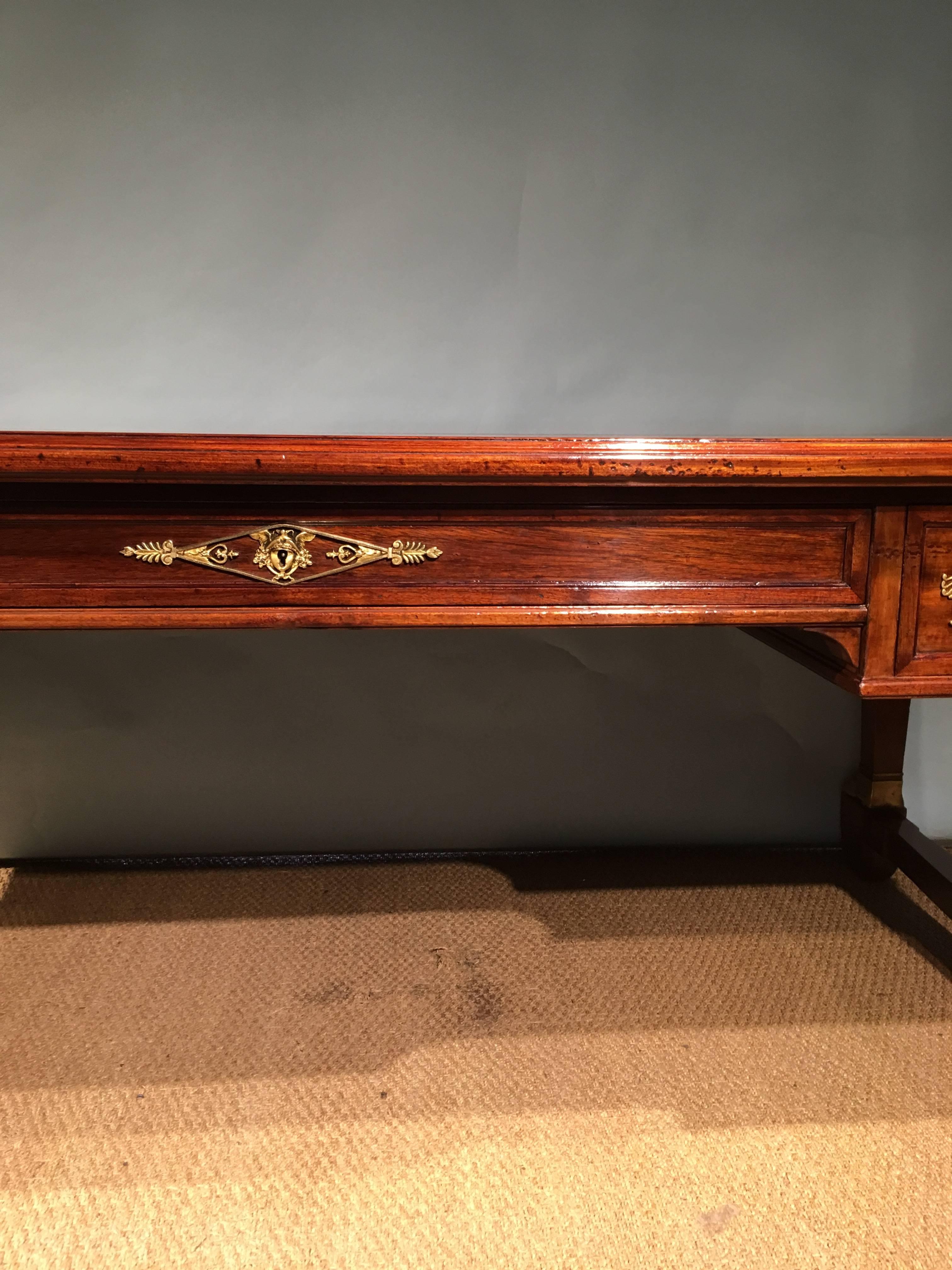 French Writing Desk, Empire Style