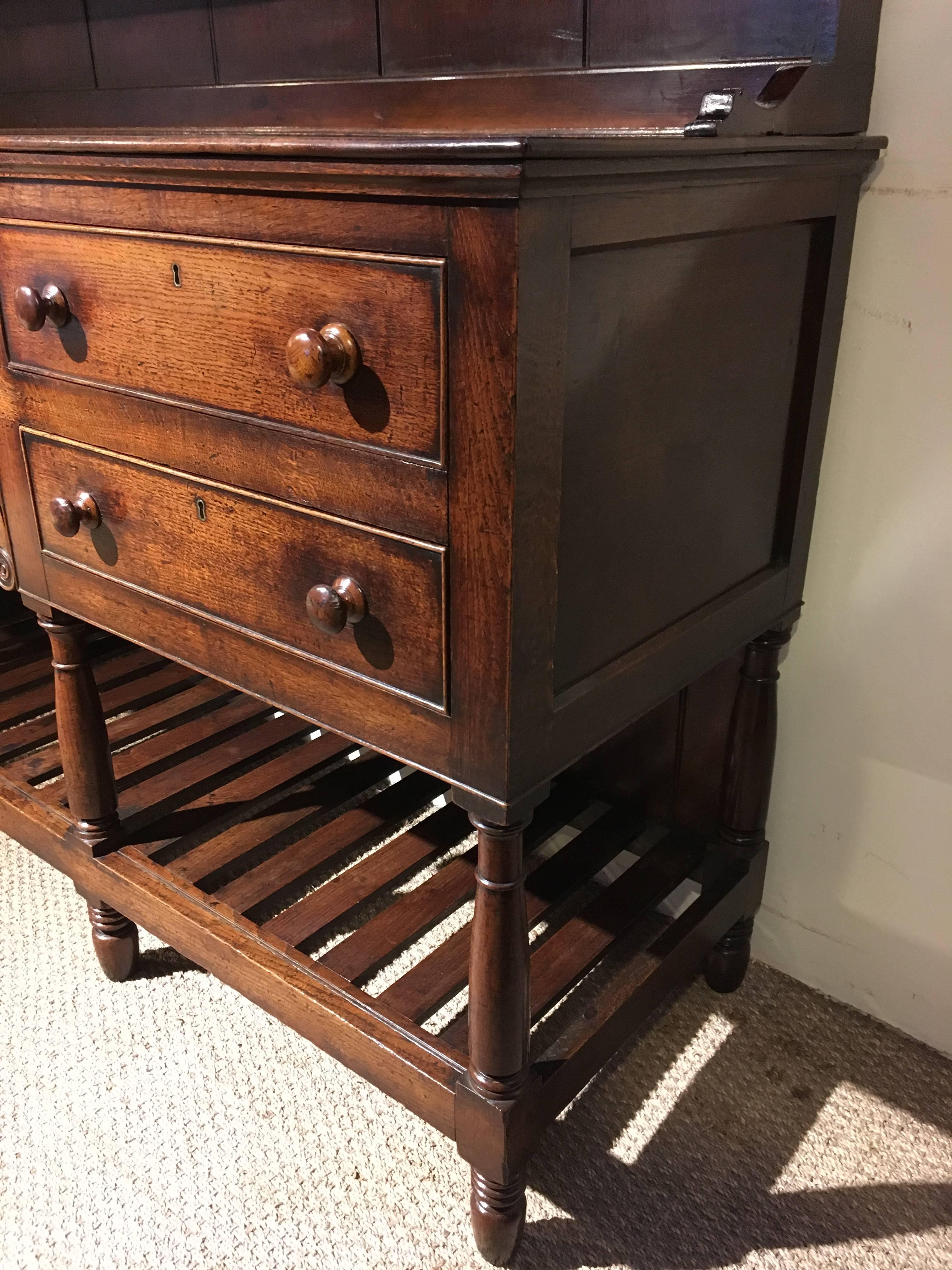 19th Century Oak Welsh Dresser 5