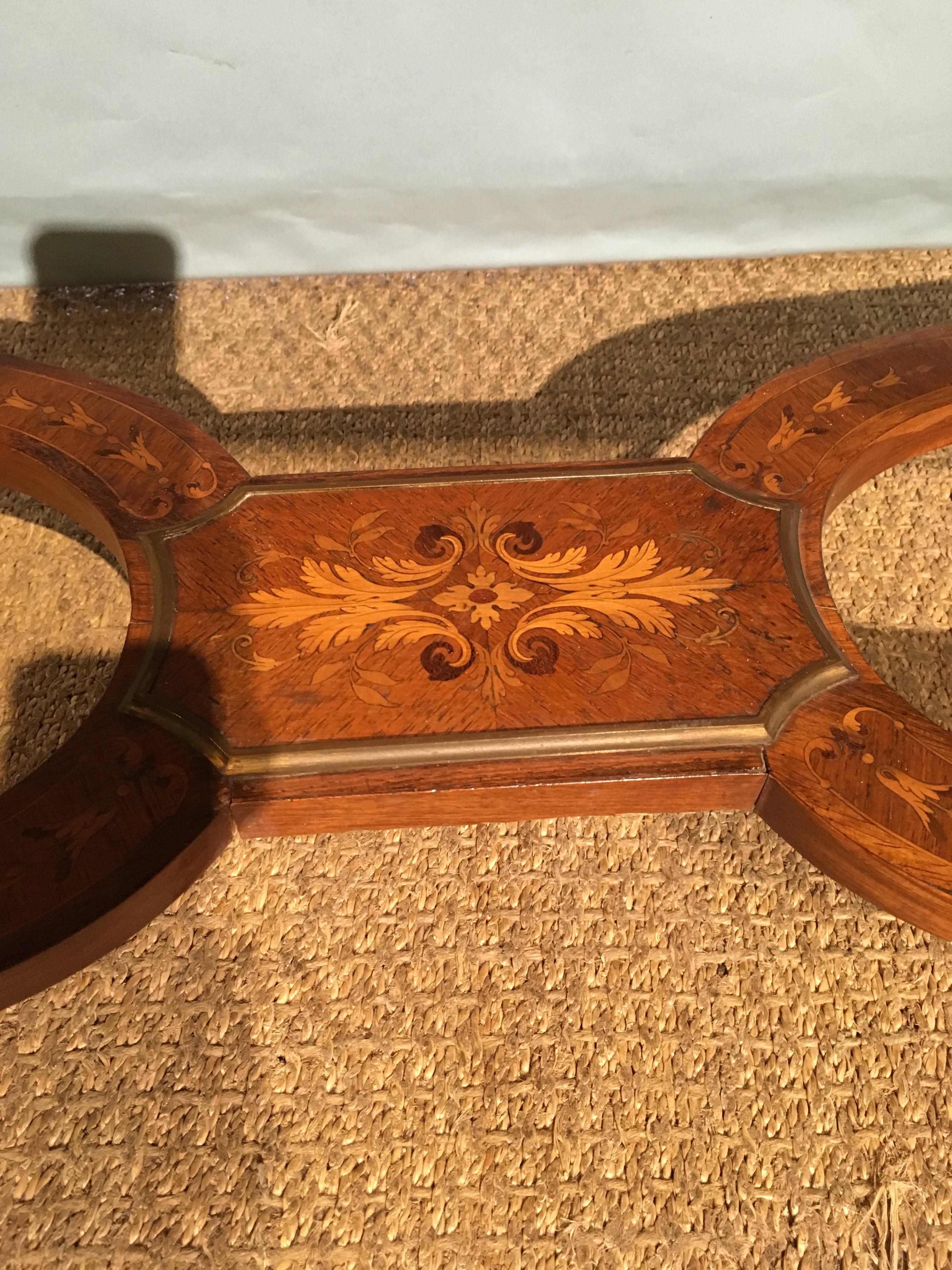 Napoleon III Inlaid Wirting Table, Centre Table 3