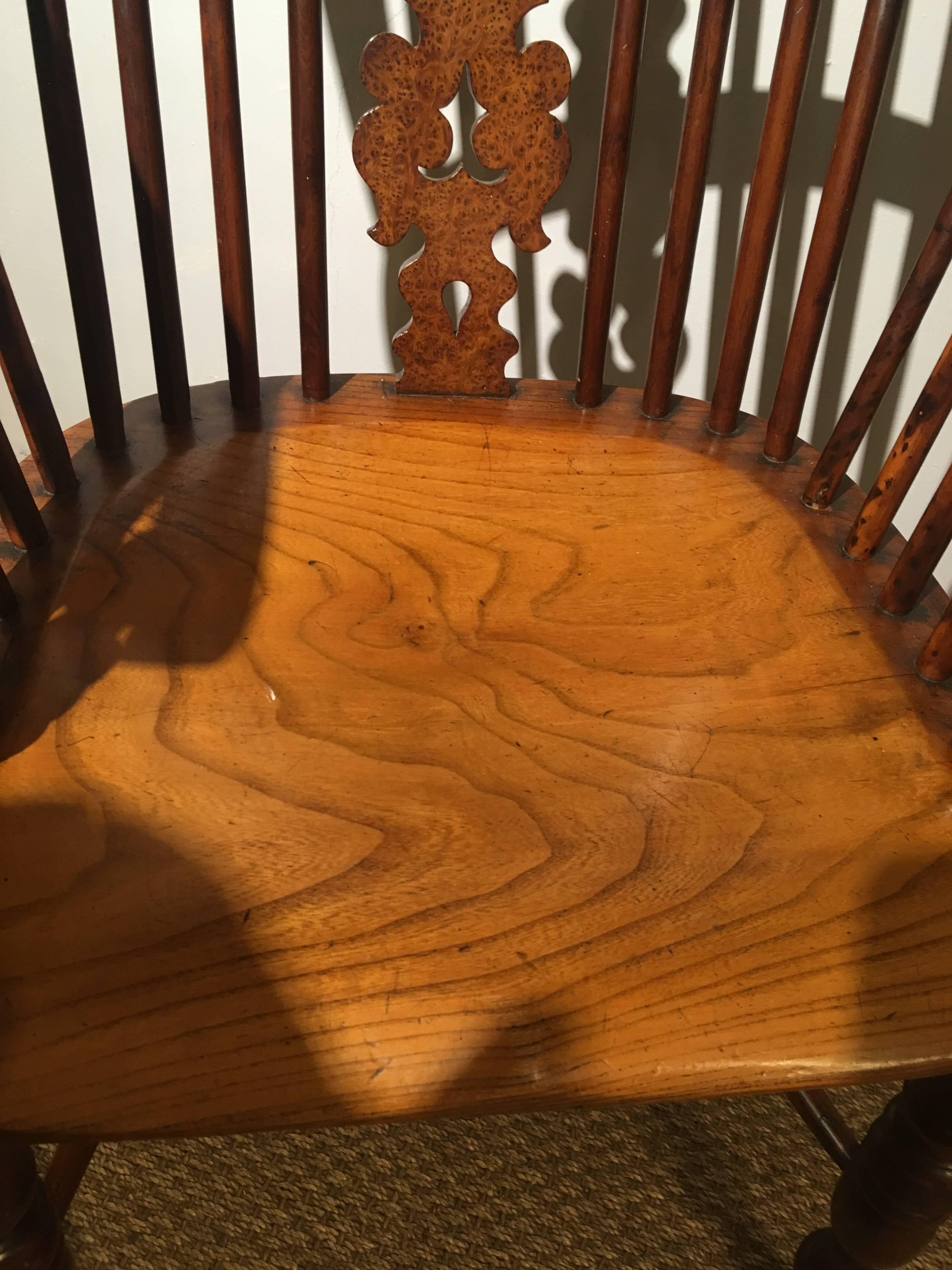 Yew Wood Windsor Chair 1