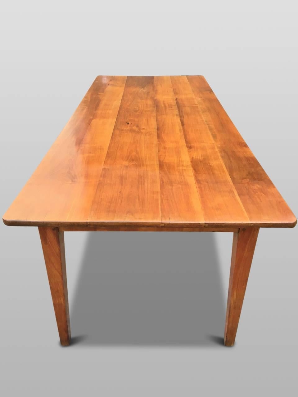 cherry wood farm table