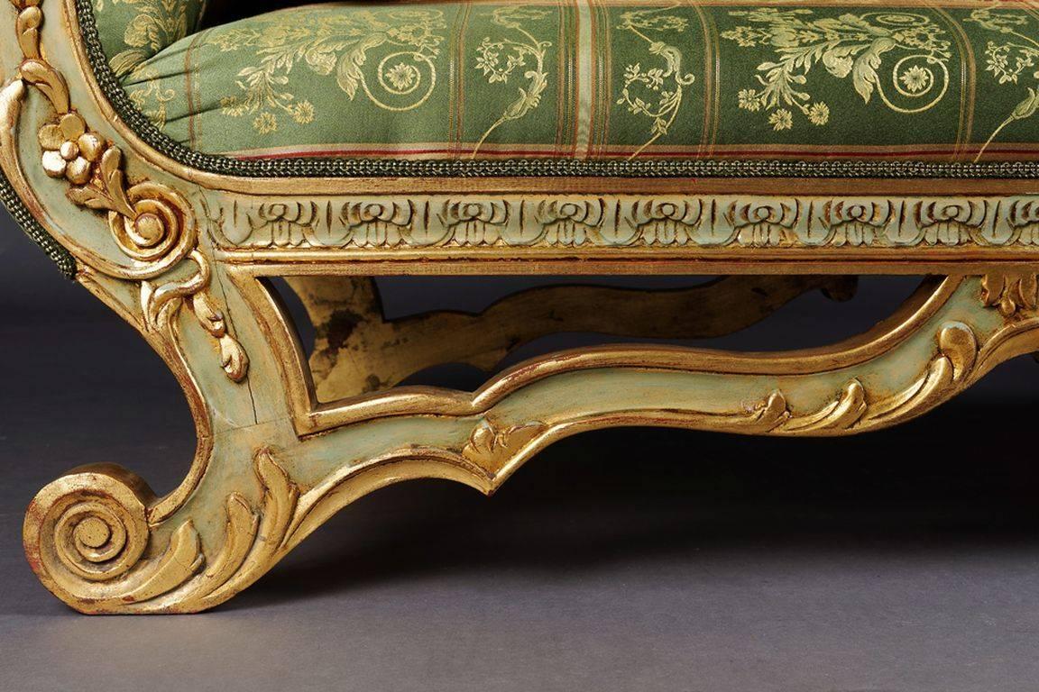 20th Century Empire Style Chaise Longue 2
