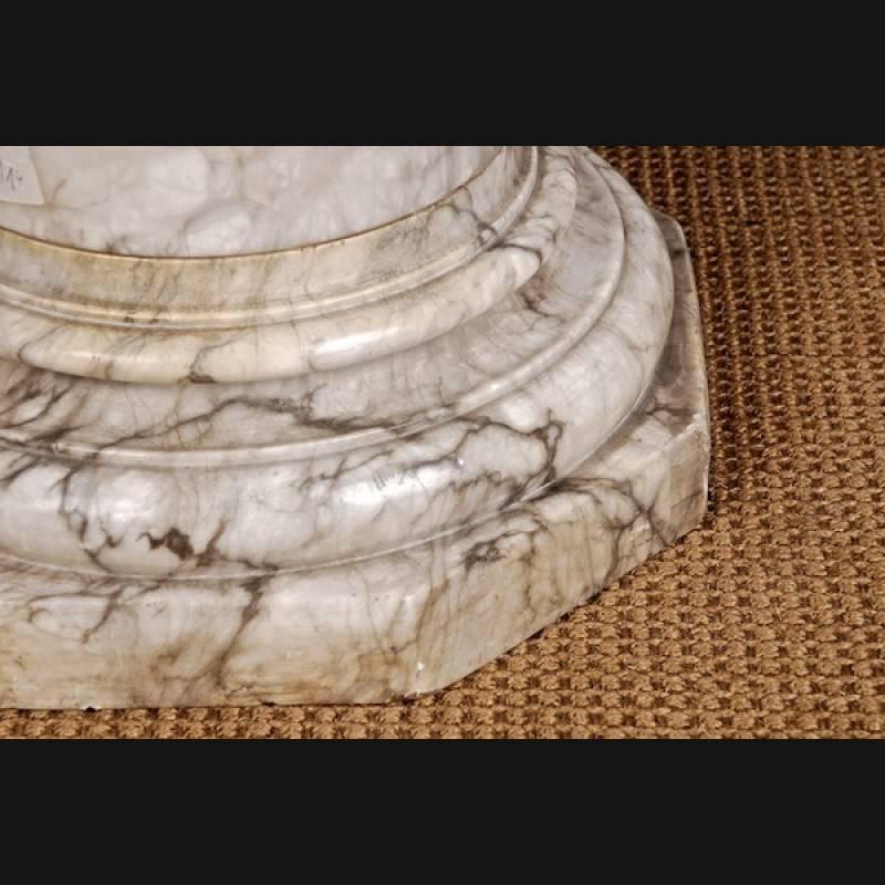 19th Century, Napoleon III Style White Marble Column For Sale at ...