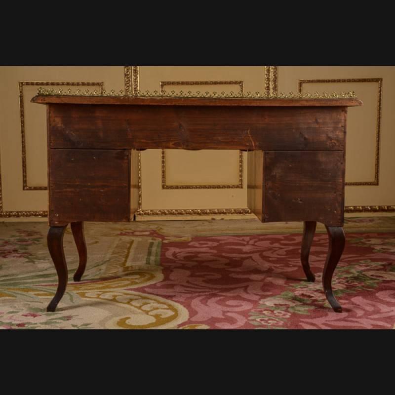 19th Century Baroque Style Desk For Sale 3