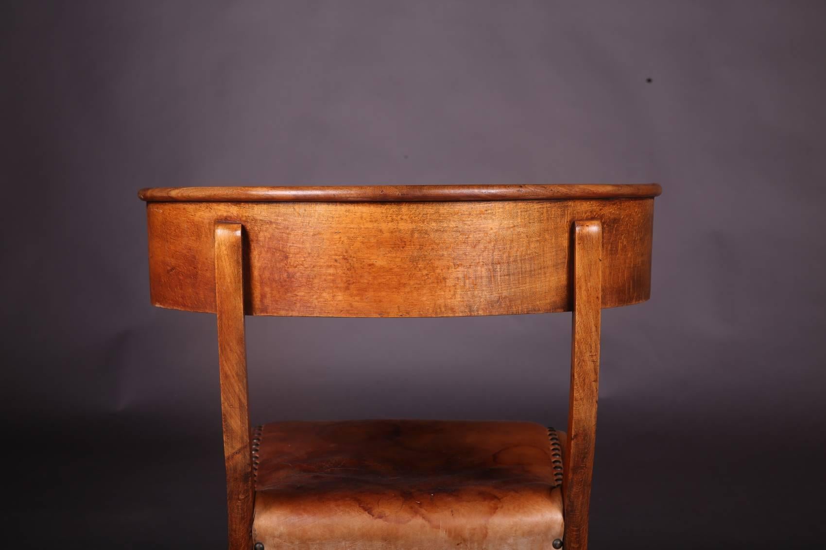 19th Century Empire Klismos Chair 4