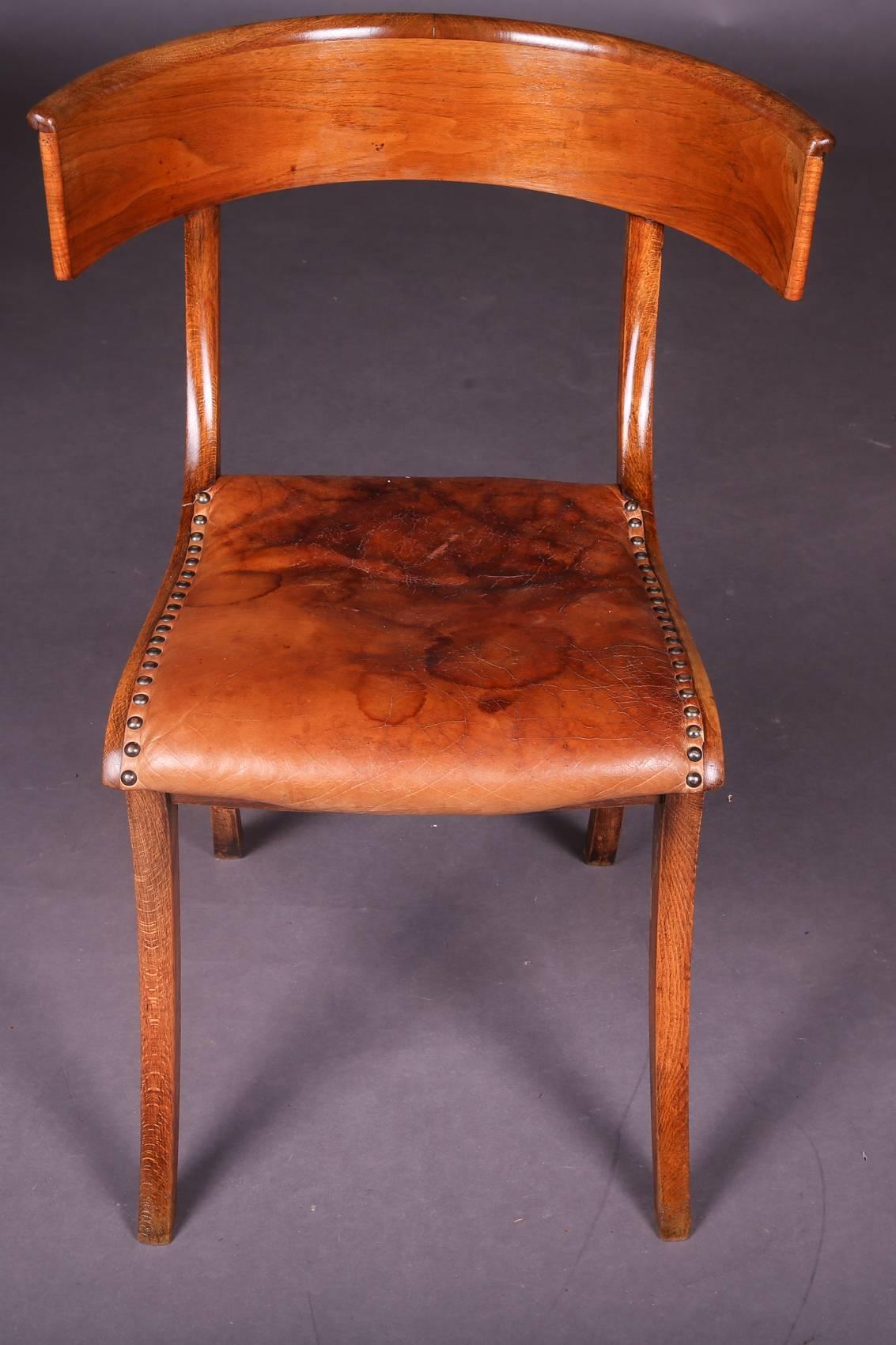 French 19th Century Empire Klismos Chair