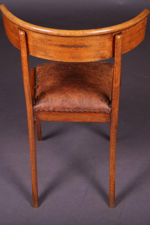 19th Century Empire Klismos Saber-Legs Chair 4