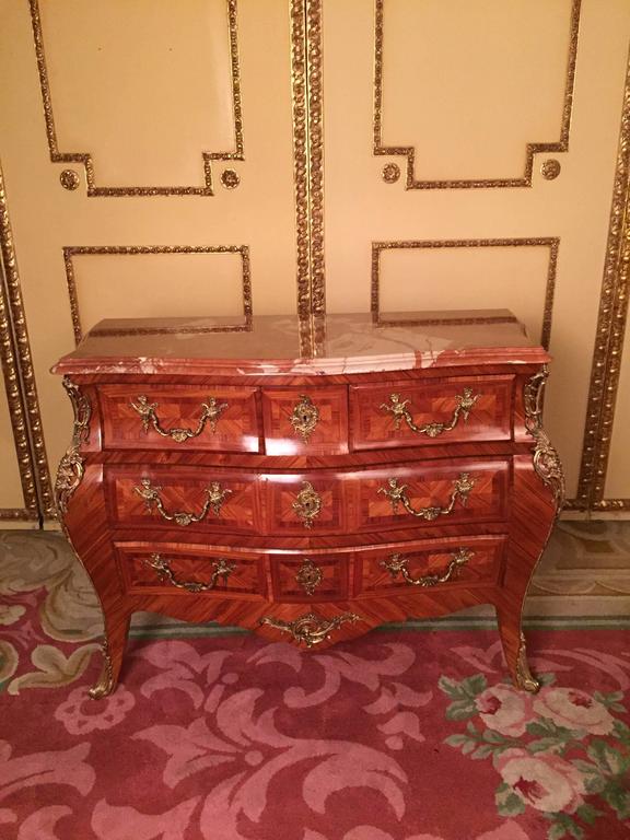 20th Century Italian Baroque Style Commode Rosewood In Good Condition In Berlin, DE