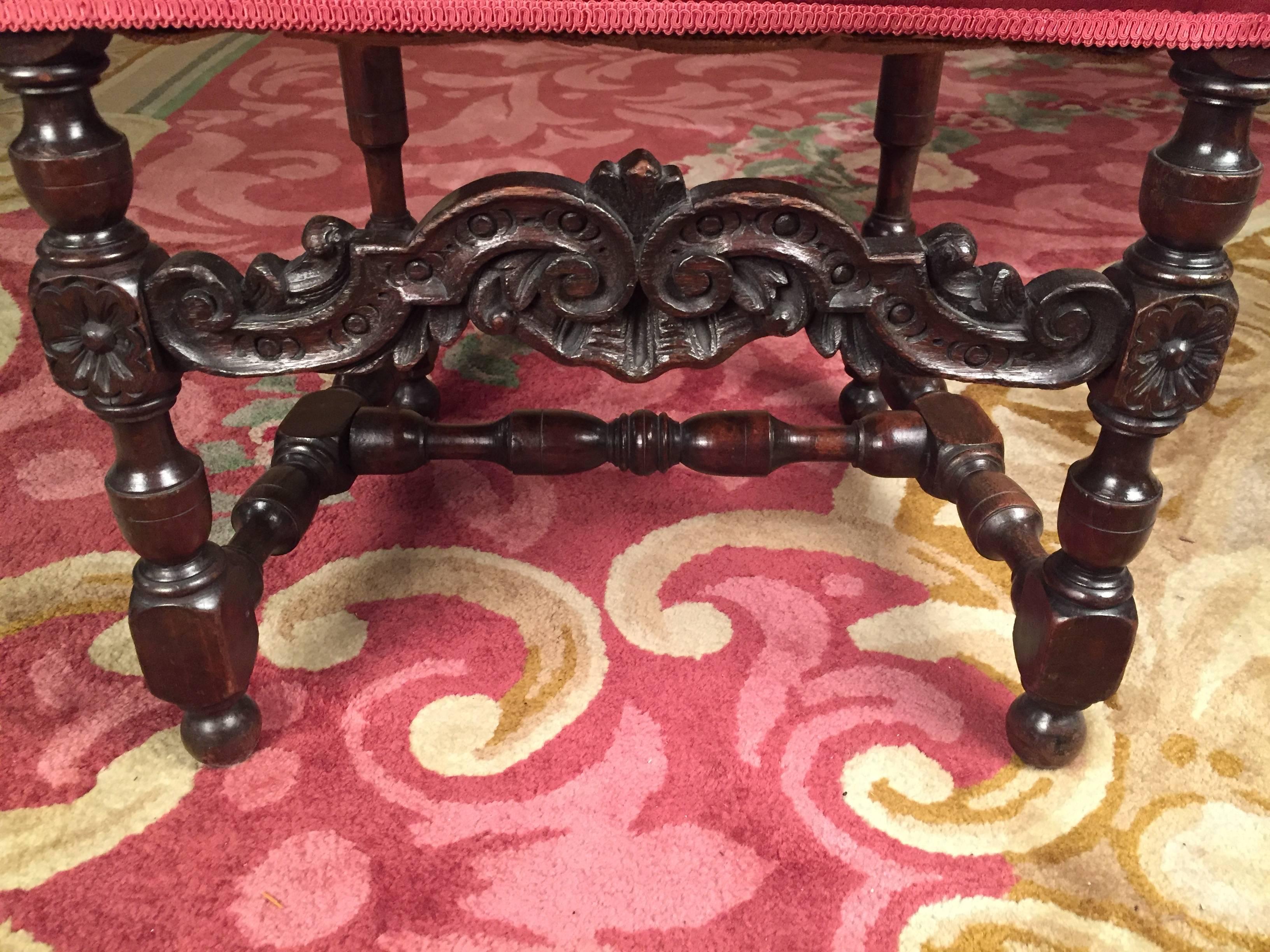 19th Century Neo Renaissance/Neo Gothic Pray Chair Oak For Sale 2
