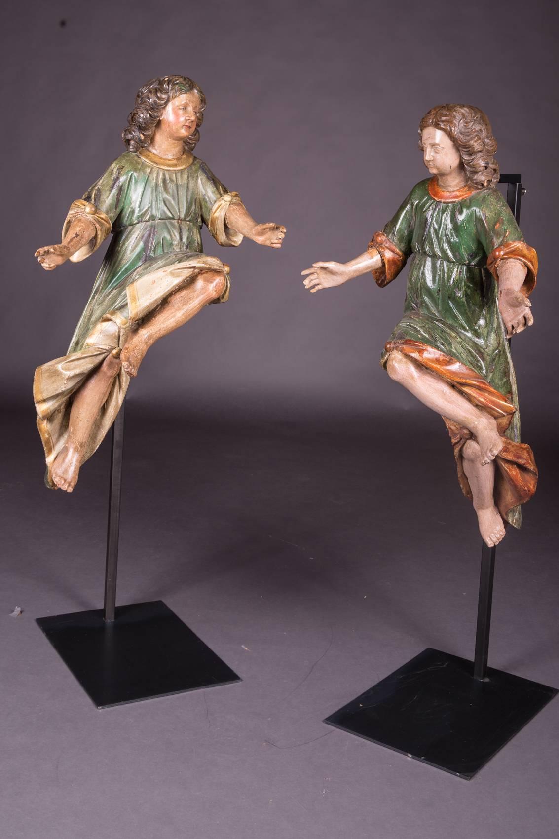 Solid oak. Colored figures. Extremely decorative and plastic. 


(V-129).