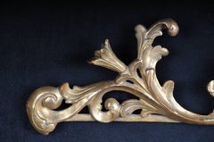 Baroque Supraporte / Decorative Elements, Gilded Wood, 18th Century