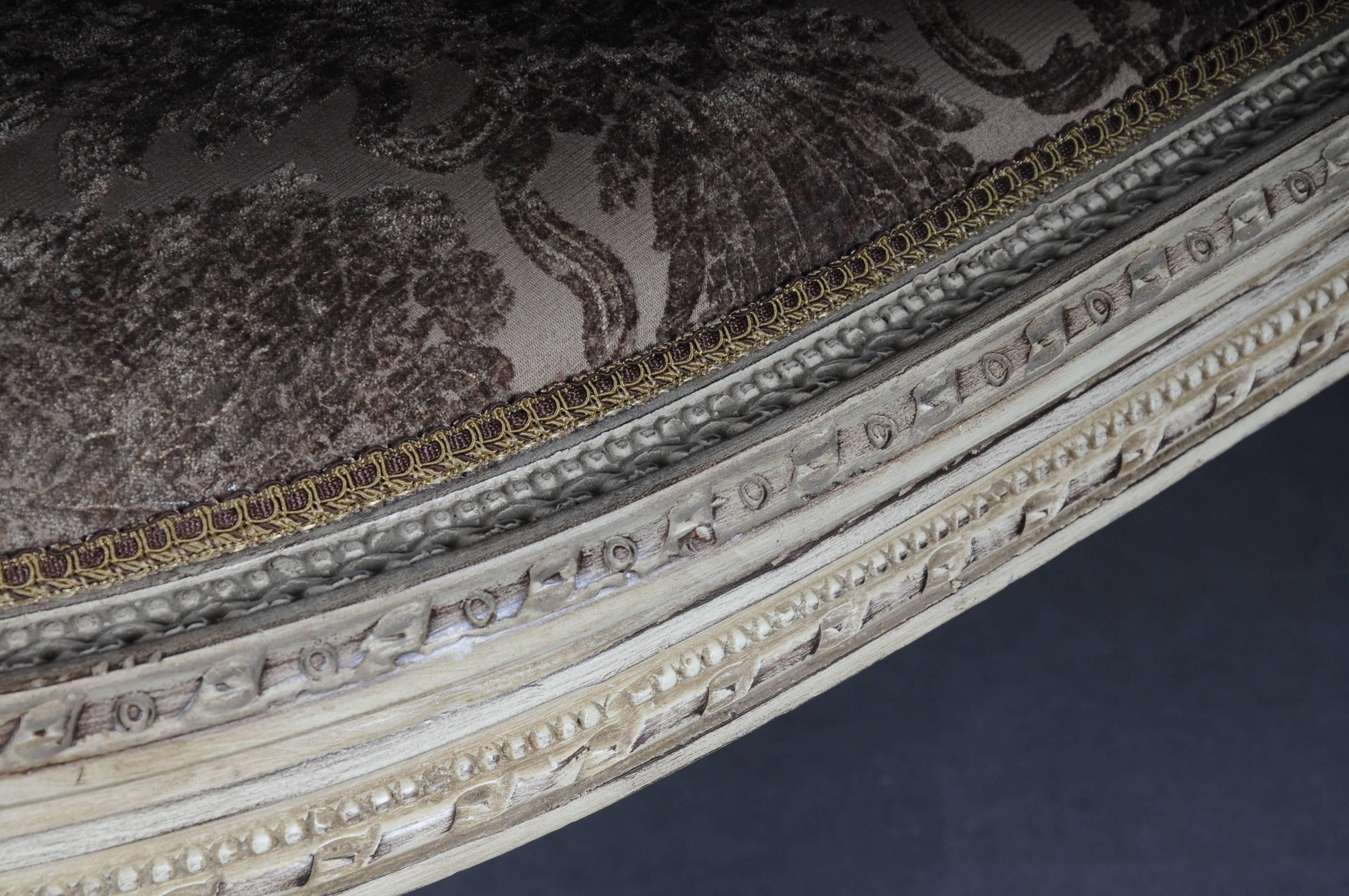 Schönes Sofa aus Canape im Louis-XVI-Stil (Buchenholz) im Angebot