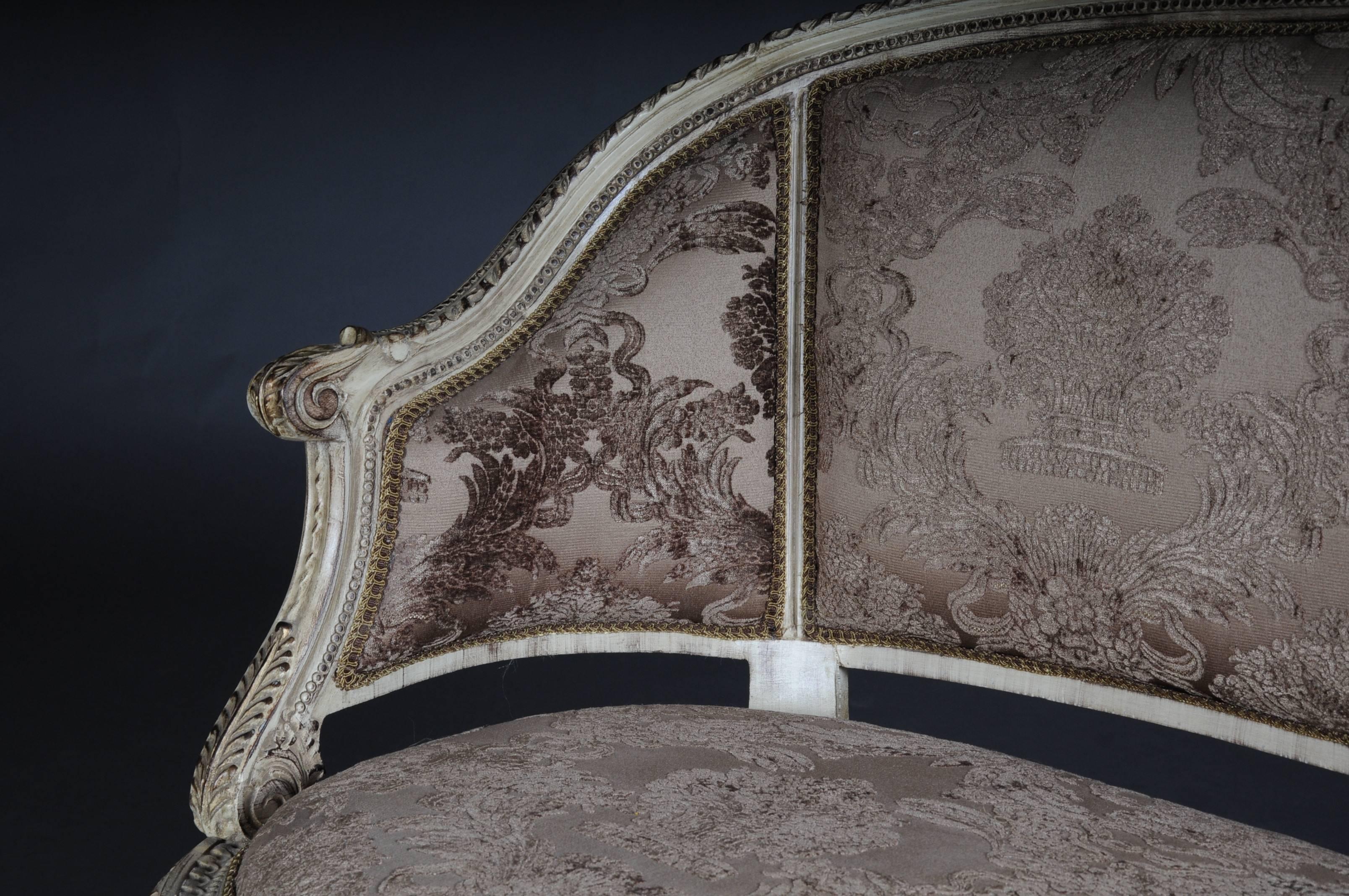 Schönes Sofa aus Canape im Louis-XVI-Stil im Angebot 2