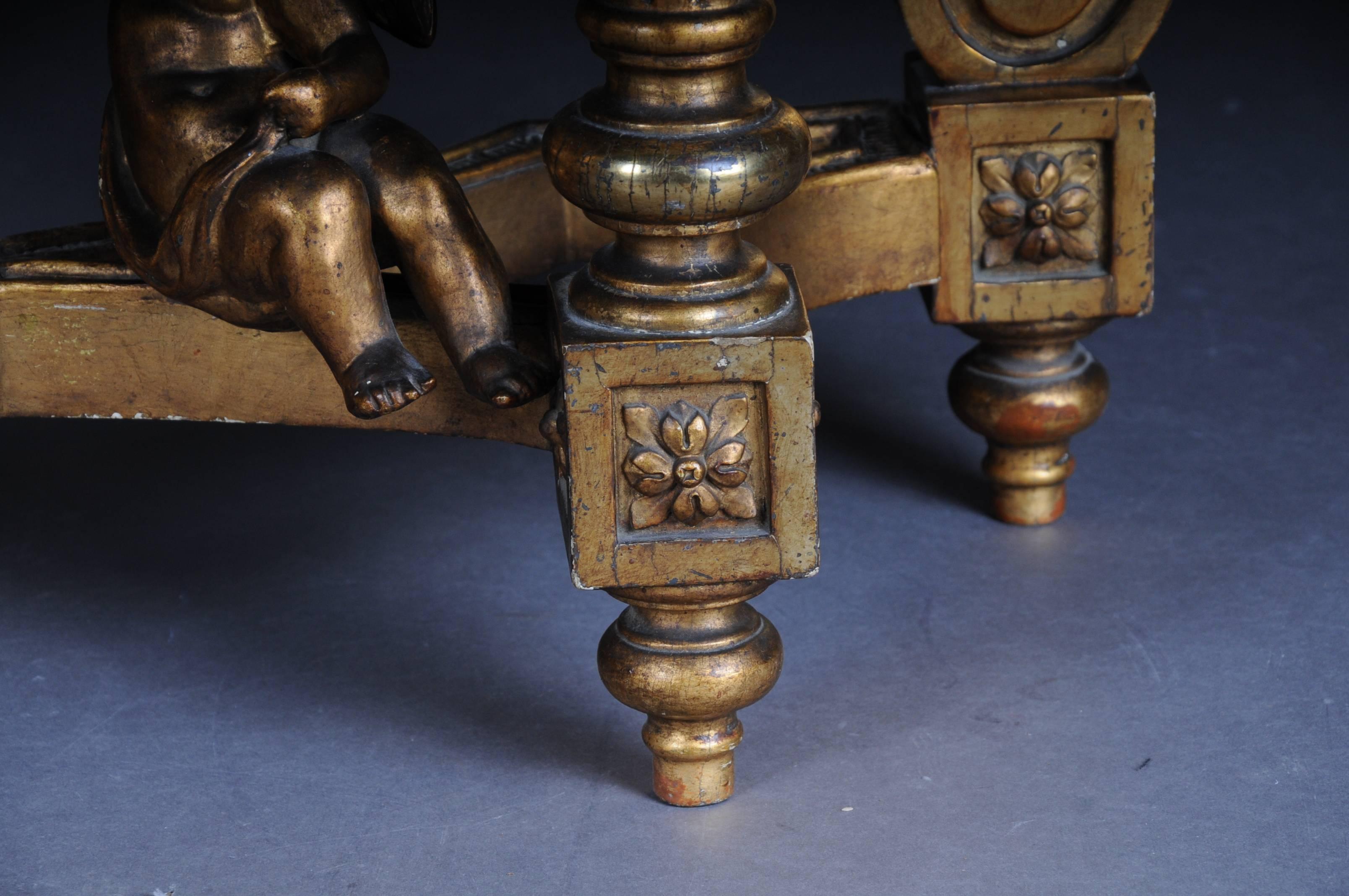 Antique French Splendor Console Table, circa 1860 1