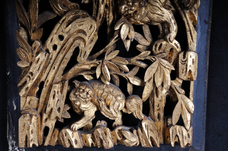 20th Century Asian Blackboard/Ornamental Tablet, Asian For Sale at 1stDibs