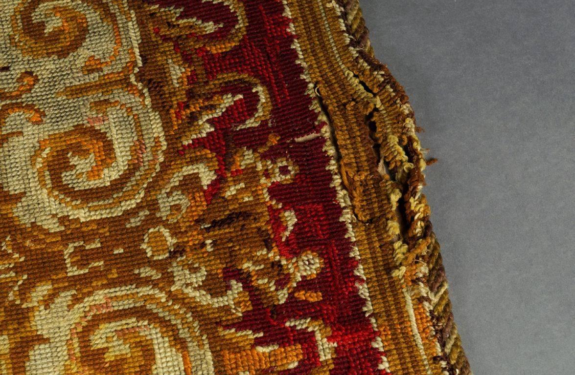 Wool 19th Century Biedermeier Wall Gobelin