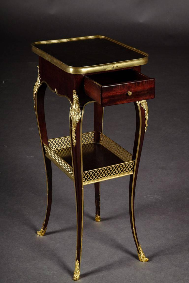19th Century Napoleon III Henry Dasson Side Table In Good Condition In Berlin, DE