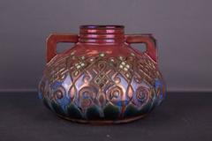 19th Century Art Nouveau Ceramic Vase