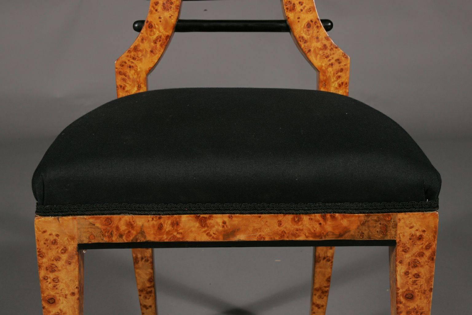 Wood 20th Century Vienna Biedermeier Style Chair For Sale
